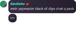 🌫️ emoji Black Of Clips | Chat pack by @QuotLyBot Telegram sticker 4 of 116