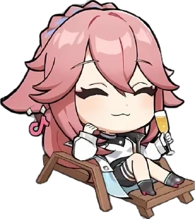 💋 emoji Yae miko | @rrx_iy Telegram sticker 6 of 6