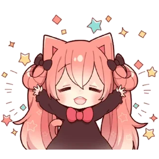 Sticker from Розовая Нэко