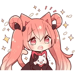 Sticker from Розовая Нэко