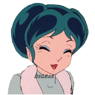 😃 emoji @STIKERFORALL 🏴󠁧󠁢󠁥󠁮󠁧󠁿URUSEI YATSURA LUM Telegram sticker 15 of 110