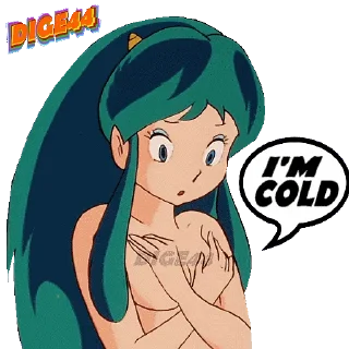 Sticker from @STIKERFORALL 🏴󠁧󠁢󠁥󠁮󠁧󠁿URUSEI YATSURA LUM