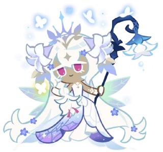 🌟 emoji White Lily cookie 𓏭 ೀ @rinnnari Telegram sticker 24 of 72