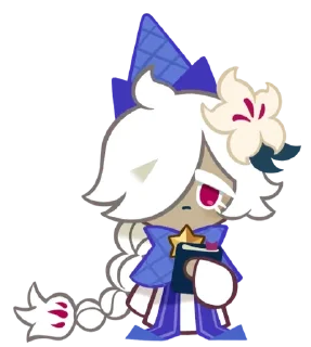 🌟 emoji White Lily cookie 𓏭 ೀ @rinnnari Telegram sticker 18 of 72