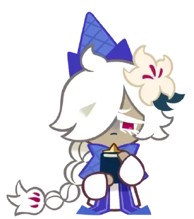 🌟 emoji White Lily cookie 𓏭 ೀ @rinnnari Telegram sticker 22 of 72