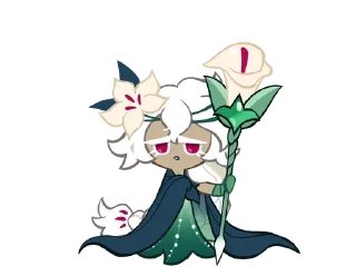🌟 emoji White Lily cookie 𓏭 ೀ @rinnnari Telegram sticker 5 of 72