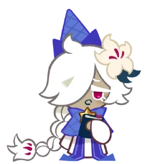 🌟 emoji White Lily cookie 𓏭 ೀ @rinnnari Telegram sticker 21 of 72