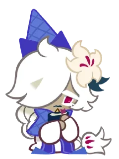 🌟 emoji White Lily cookie 𓏭 ೀ @rinnnari Telegram sticker 20 of 72