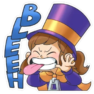 Sticker from A Hat in Time