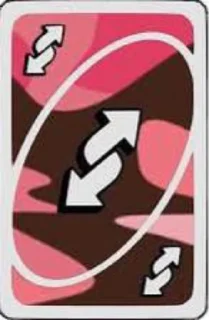 Sticker from UNO REVERSE CARD🥵🥵🥵🥵