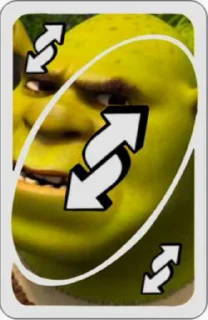 Sticker from UNO REVERSE CARD🥵🥵🥵🥵
