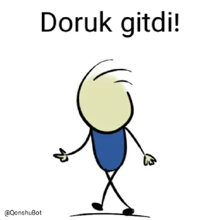 ✋️ emoji Doruk @Qonshubot Telegram sticker 2 of 31