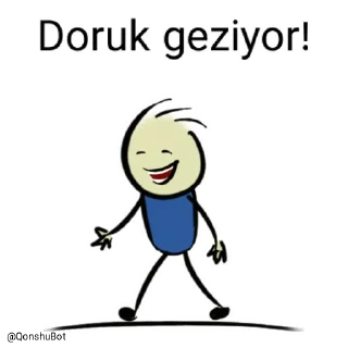 🚶‍♂️ emoji Doruk @Qonshubot Telegram sticker 10 of 31