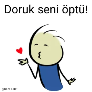 💋 emoji Doruk @Qonshubot Telegram sticker 19 of 31
