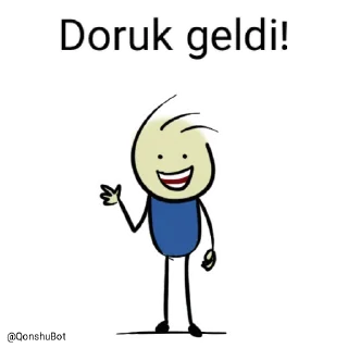 ✋️ emoji Doruk @Qonshubot Telegram sticker 1 of 31