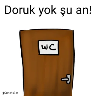 🚽 emoji Doruk @Qonshubot Telegram sticker 22 of 31