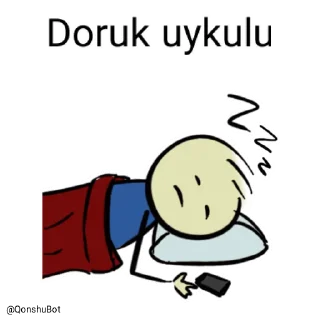 😴 emoji Doruk @Qonshubot Telegram sticker 17 of 31