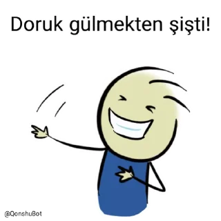 🤣 emoji Doruk @Qonshubot Telegram sticker 23 of 31