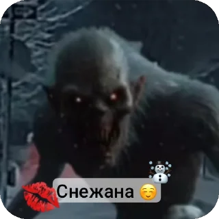 Sticker from Тёмное рождество