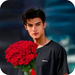 🌹 emoji Тёмное рождество Telegram sticker 22 of 48