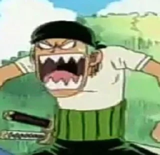 Sticker from one piece