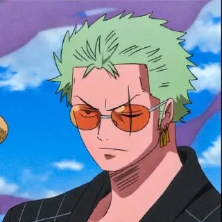 Sticker from one piece