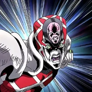 Sticker from Jojo's Bizarre Pack @uakul