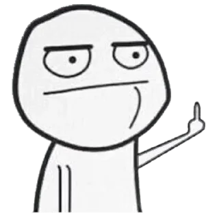 🖕 emoji @MahmoudK1000's kang pack Vol.1 Telegram sticker 7 of 120