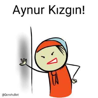 😡 emoji Aynur @Qonshubot Telegram sticker 16 of 31