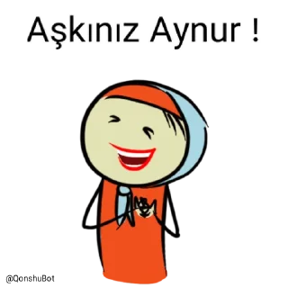 ❤️ emoji Aynur @Qonshubot Telegram sticker 7 of 31