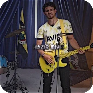 🎸 emoji Damla𝕮7footballedits 🔥 Telegram sticker 3 of 9