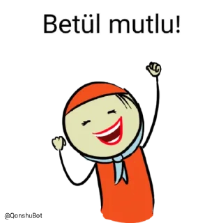 😄 emoji Betül @Qonshubot Telegram sticker 12 of 31
