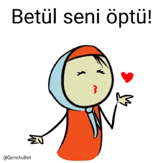 💋 emoji Betül @Qonshubot Telegram sticker 19 of 31