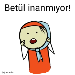 😱 emoji Betül @Qonshubot Telegram sticker 3 of 31