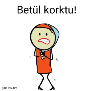 😰 emoji Betül @Qonshubot Telegram sticker 15 of 31