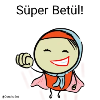 😎 emoji Betül @Qonshubot Telegram sticker 6 of 31