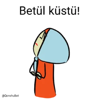 😒 emoji Betül @Qonshubot Telegram sticker 13 of 31