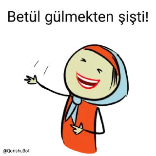 🤣 emoji Betül @Qonshubot Telegram sticker 23 of 31