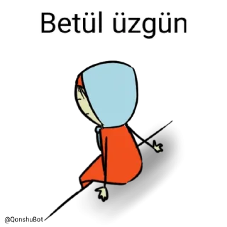 😓 emoji Betül @Qonshubot Telegram sticker 11 of 31
