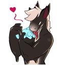 Sticker from Goo DragonHorse (@LatexHorse)