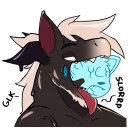 Sticker from Goo DragonHorse (@LatexHorse)