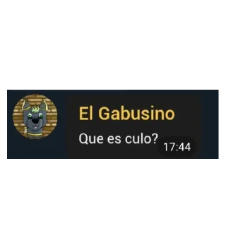 Sticker from Las weas del Gabusino