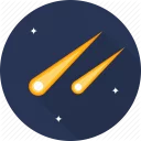 Sticker from astronomy