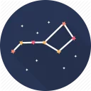 Sticker from astronomy