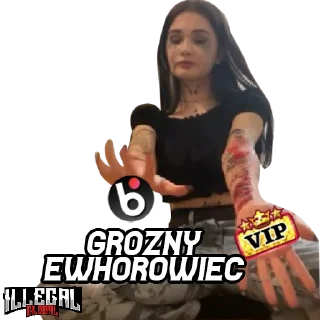 Sticker from NIELEGALNE NAKLEJKI