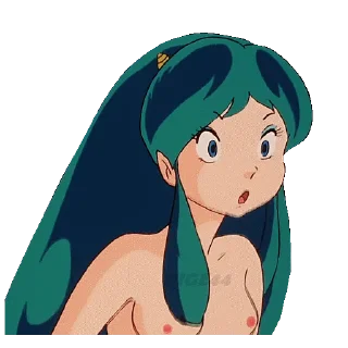Sticker from @STIKERFORALL URUSEI YATSURA LAMU' LUM