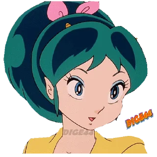Sticker from @STIKERFORALL URUSEI YATSURA LAMU' LUM