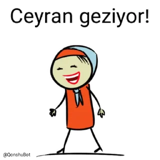 🚶‍♂️ emoji Ceyran @Qonshubot Telegram sticker 10 of 31