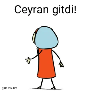 ✋️ emoji Ceyran @Qonshubot Telegram sticker 2 of 31