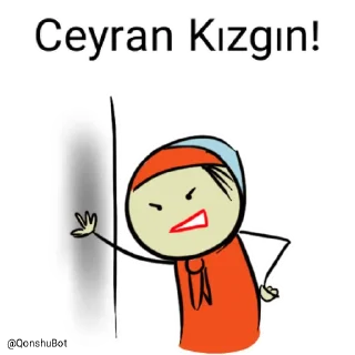 😡 emoji Ceyran @Qonshubot Telegram sticker 16 of 31
